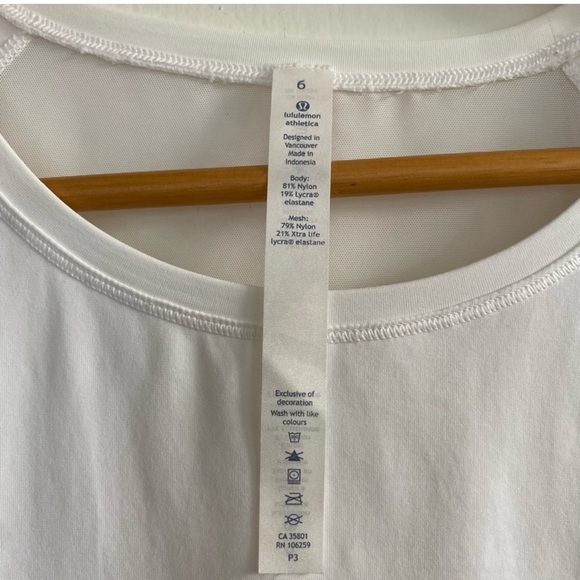 Lululemon Mesh Athletic Top - Picture 3 of 3